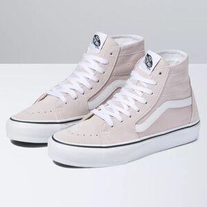 VANS SK8-HI TAPERED SUEDE/CANVAS SHOE